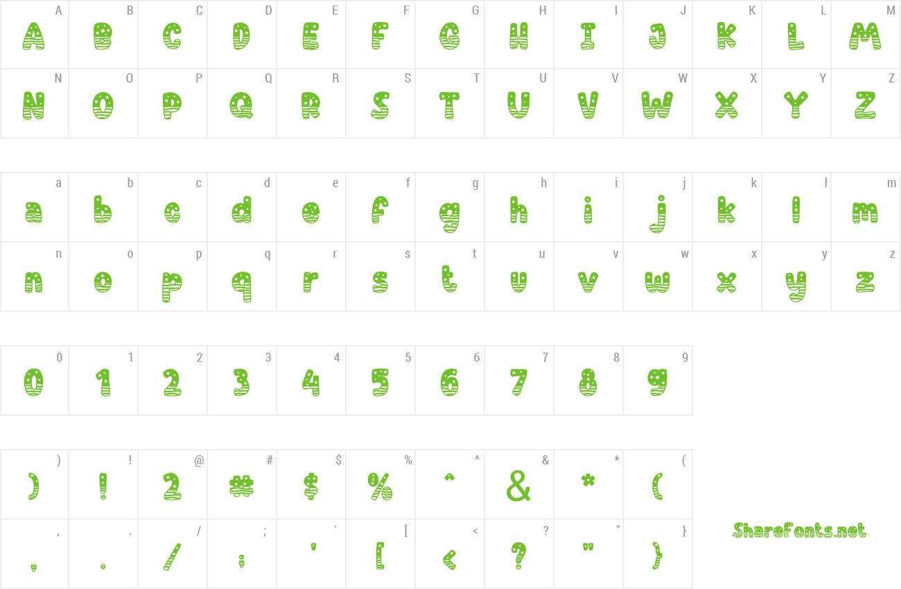 Font United America preview